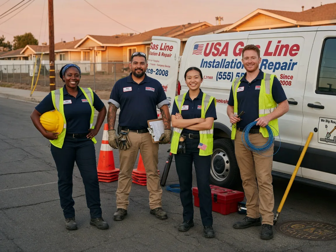 Gas Line Installation company in Putnamville, IN
